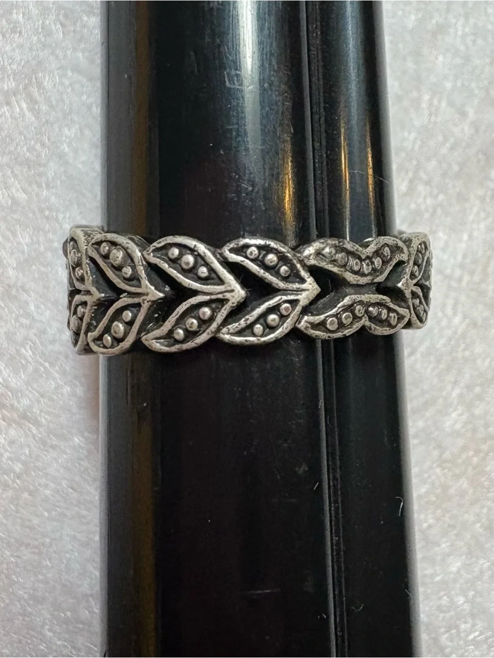 Purple Crystal Flower Band Ring - Women's Fashion Jewelry